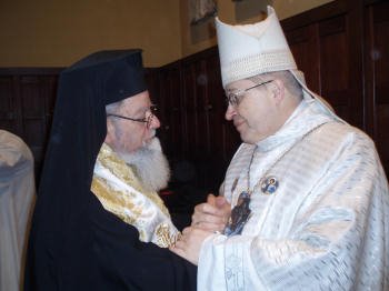 Avec Mgr Elias Chacour. 
