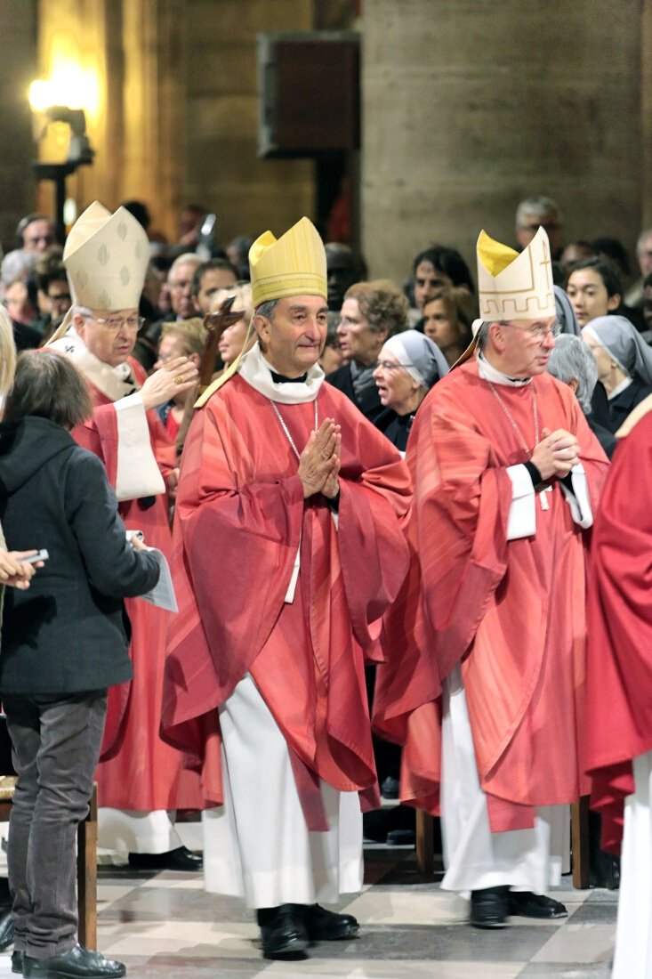 Mgr Georges Soubrier, évêque émérite de Nantes. © Yannick Boschat / Diocèse de Paris.