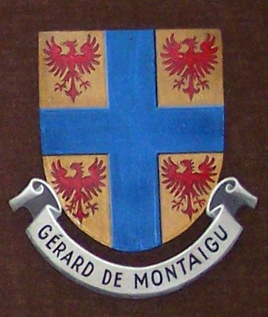 Blason de Gérard de Montaigu. © C. D. A. S.