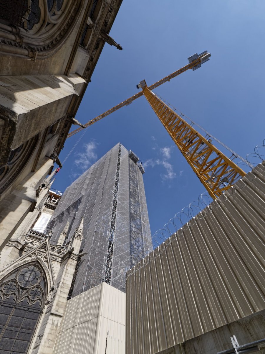Notre-Dame de Paris, deux ans après. © Yannick Boschat / Diocèse de Paris.