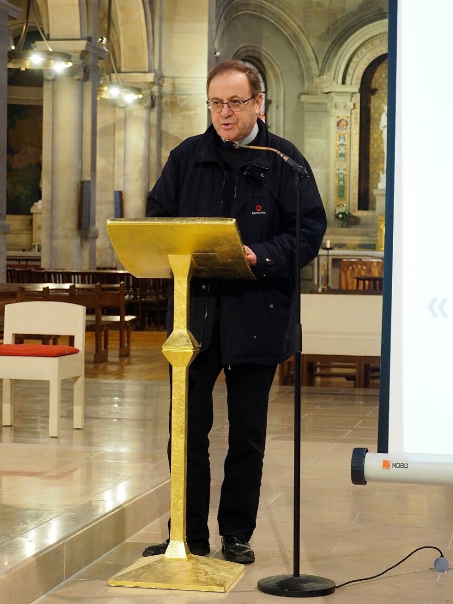 Père Alain Gambart, vicaire épiscopal pour la Pastorale de la santé. © Bernard Apostolidès.