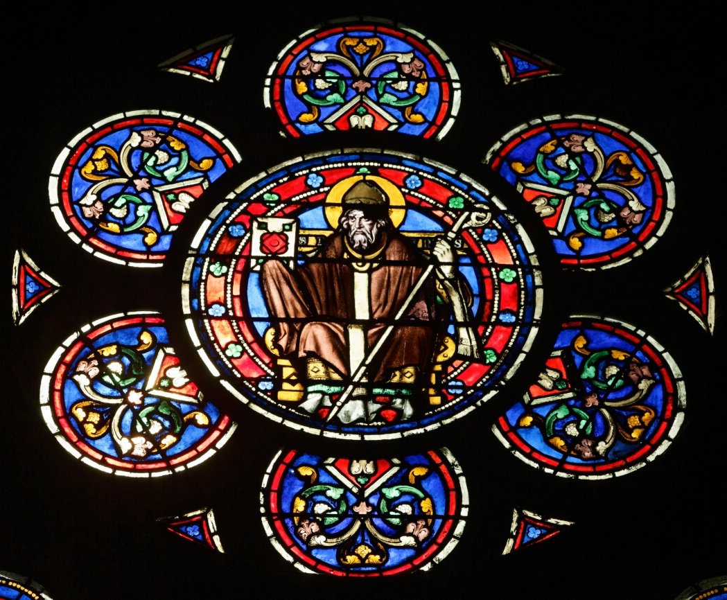 Saint Denys à Notre-Dame de Paris. © Yannick Boschat.