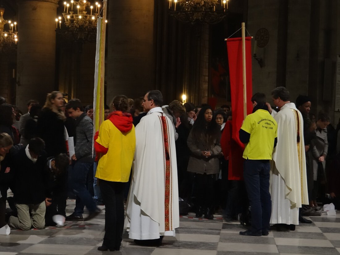 Liturgie eucharistique. © Charles Regnault / Diocèse de Paris.