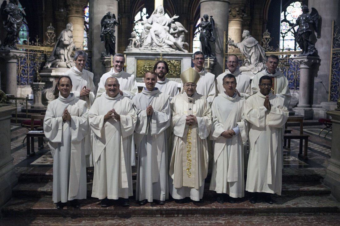 Ordinations diaconales 2014. © Yannick Boschat / Diocèse de Paris.