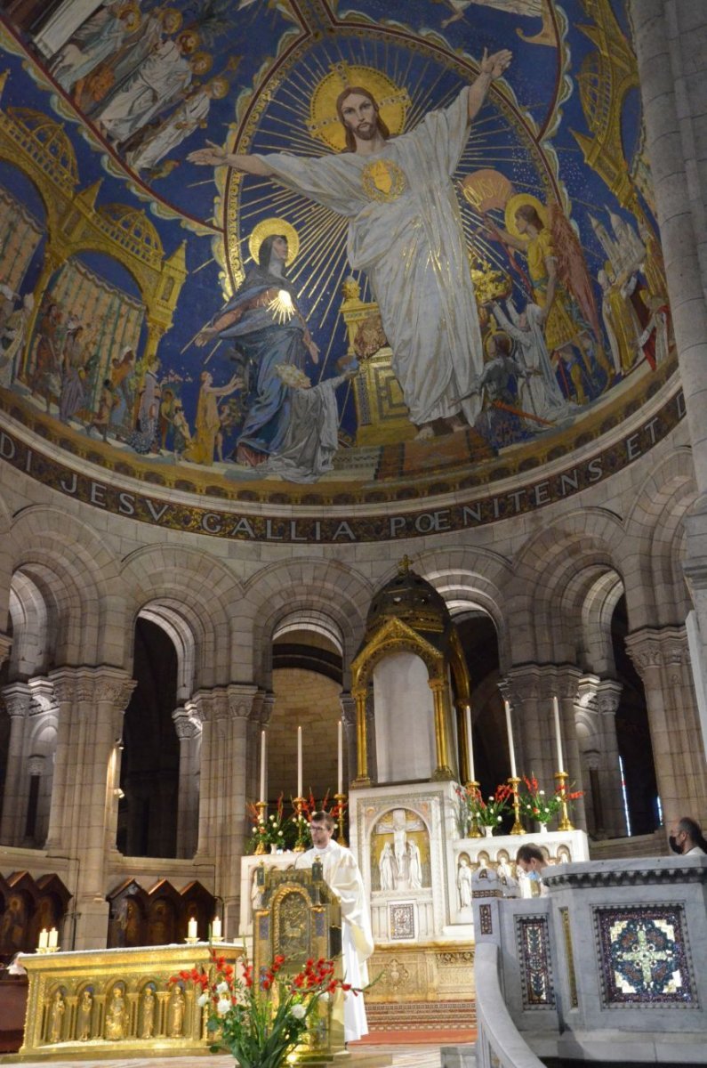 Messe des nouveaux prêtres au Sacré-Cœur de Montmartre. © Michel Pourny / Diocèse de Paris.