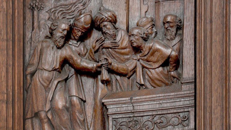 Mercredi saint : “Pacte de Judas”, Abbaye Saint-Vaast d’Arras