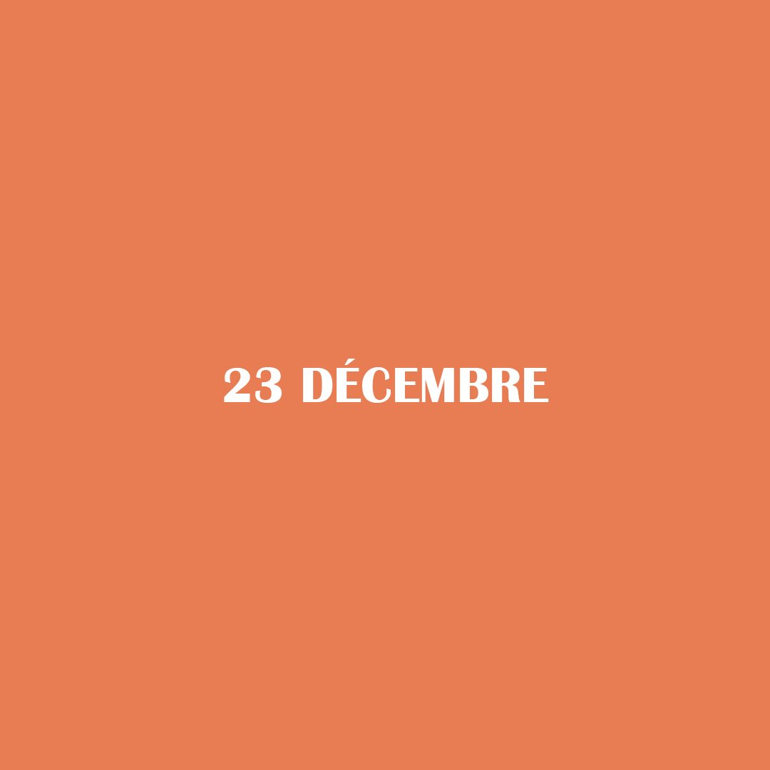 23 décembre
