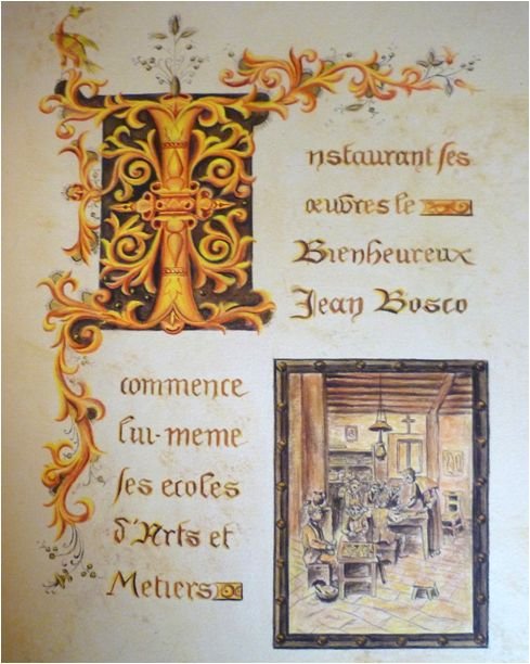 Livre d'or de la construction de l'église Saint-Jean Bosco. © C.D.A.S..