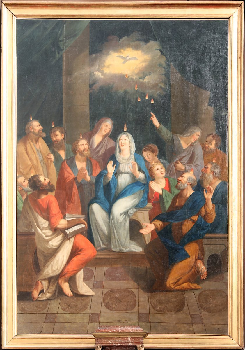 Pentecôte, 1676, Saint Gervais Saint Protais. © CDAS.