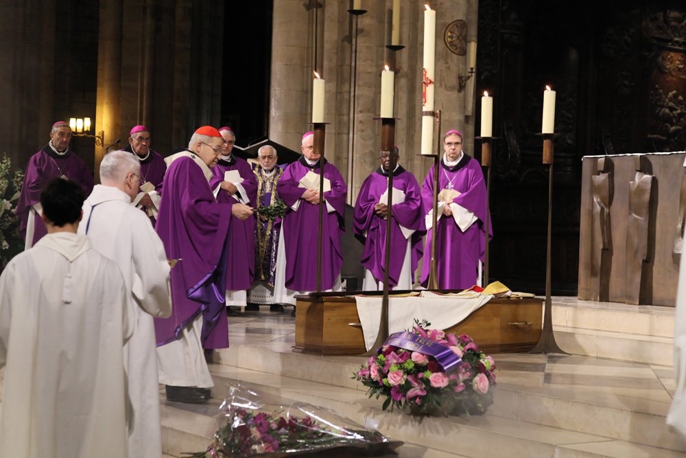 Obsèques de Mgr Michel Pollien. © Yannick Boschat / Diocèse de Paris.
