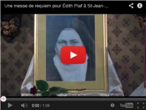 Une messe de requiem pour Édith Piaf à St-Jean-Baptiste de Belleville 