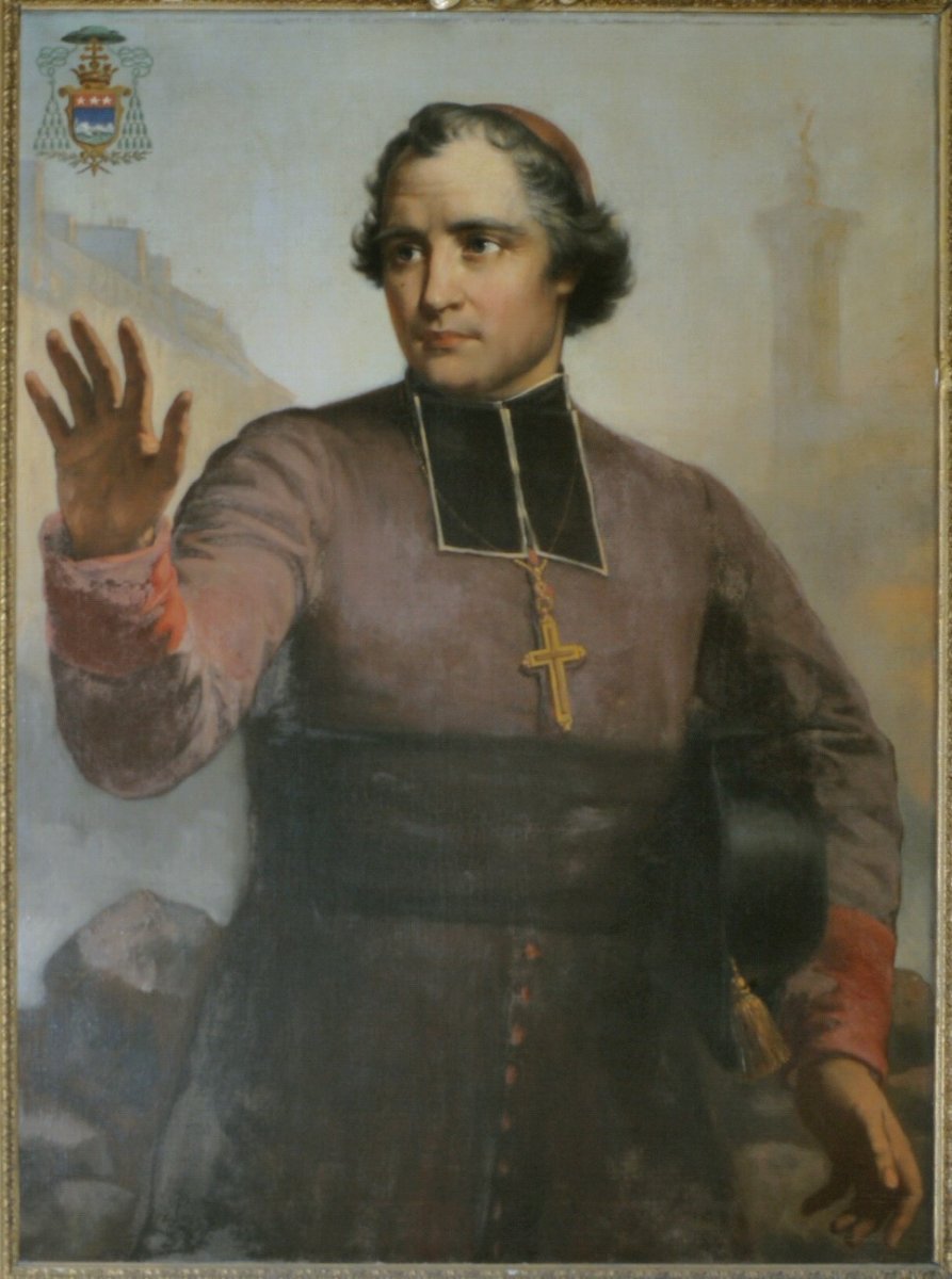 Portrait de Denis Auguste Affre. © C. D. A. S.