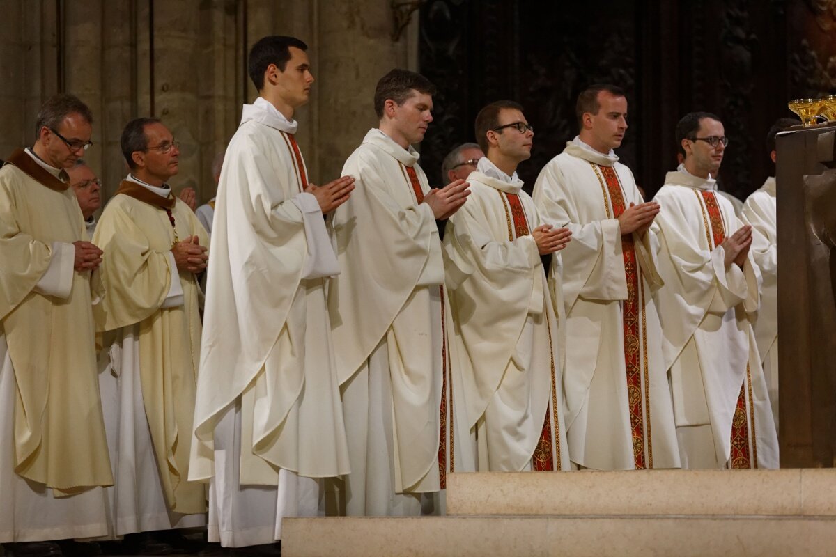 Liturgie eucharistique. © Yannick Boschat / Diocèse de Paris.