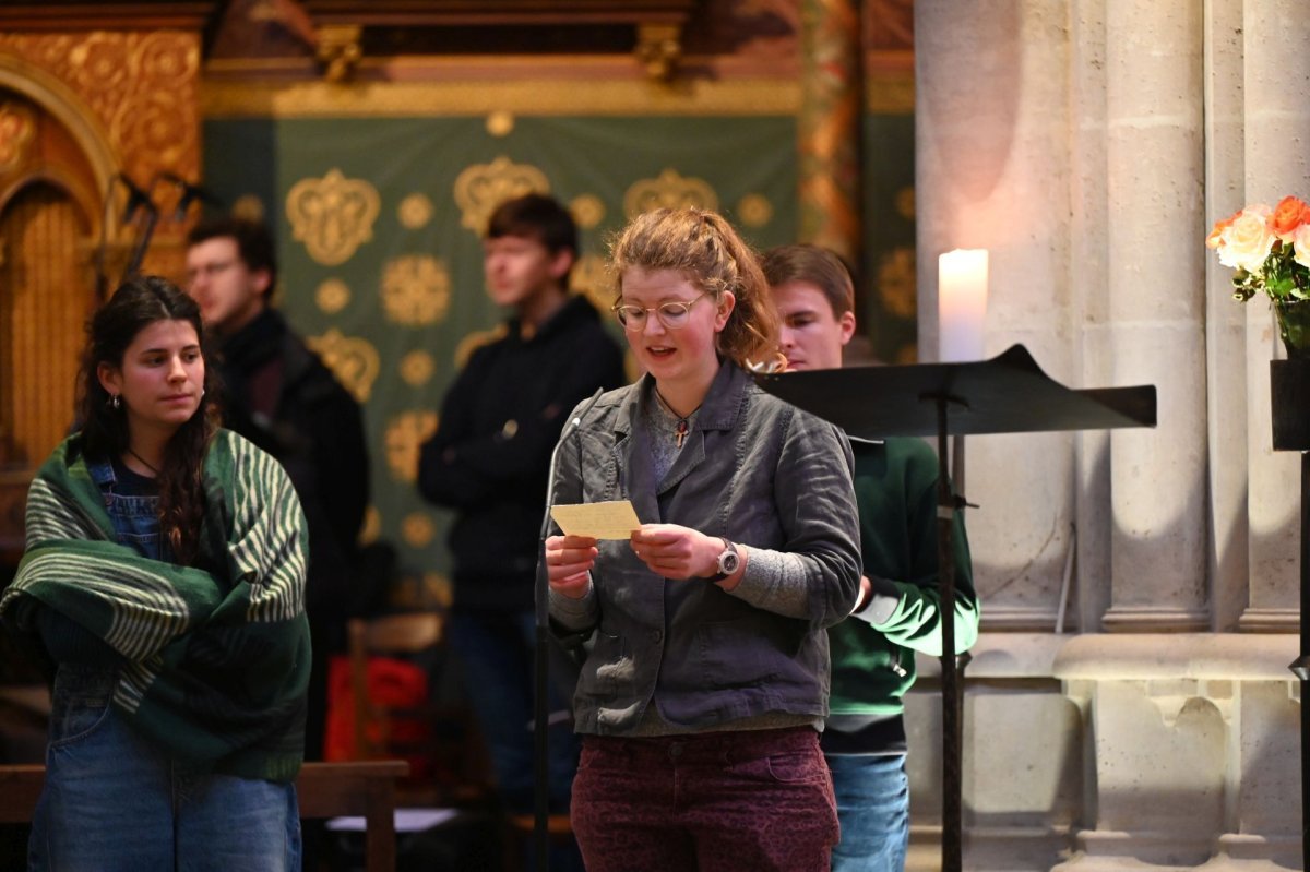Messe à Saint-Ignace. © Marie-Christine Bertin / Diocèse de Paris.