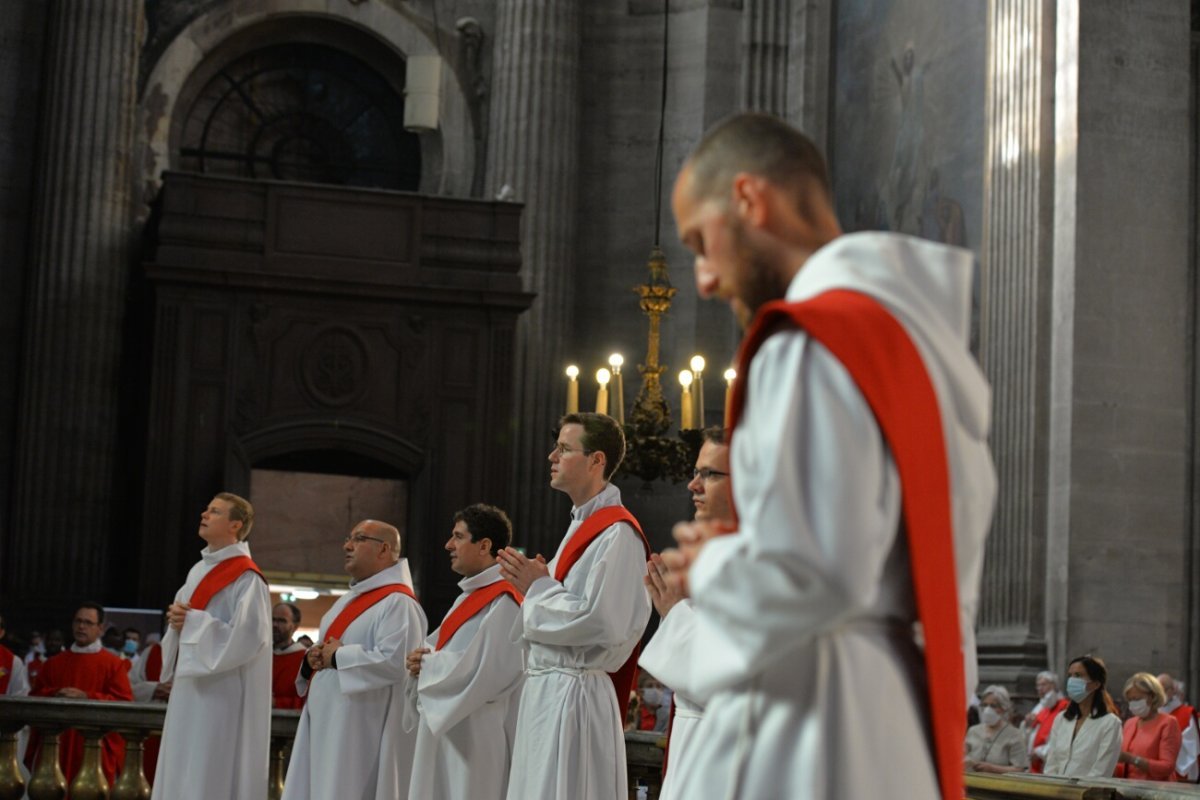 Ordinations sacerdotales 2020. © Marie-Christine Bertin / Diocèse de Paris.