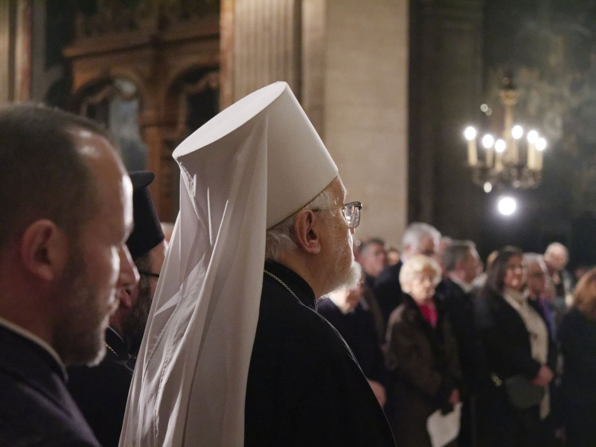 Messe d'action de grâce pour Benoît XVI à Saint-Sulpice. © Yannick Boschat / Diocèse de Paris.