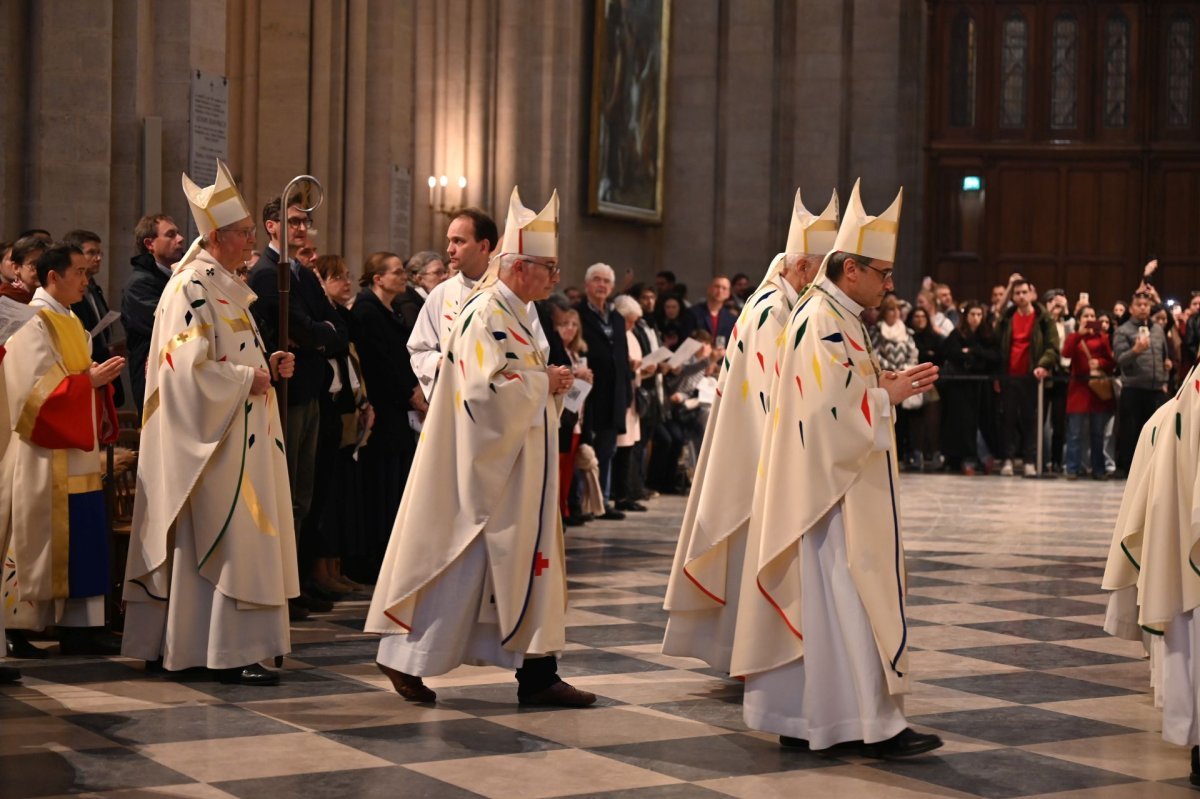 Messe pour l'anniversaire de la Faculté Notre-Dame, du Séminaire de (…). © Marie-Christine Bertin / Diocèse de Paris.