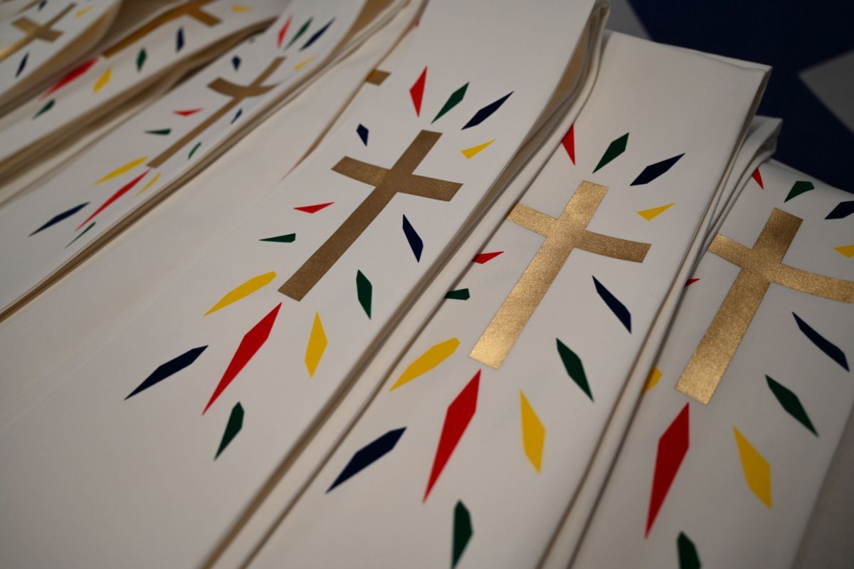 Messe en présence des prêtres et diacres de Paris. © Marie-Christine Bertin / Diocèse de Paris.