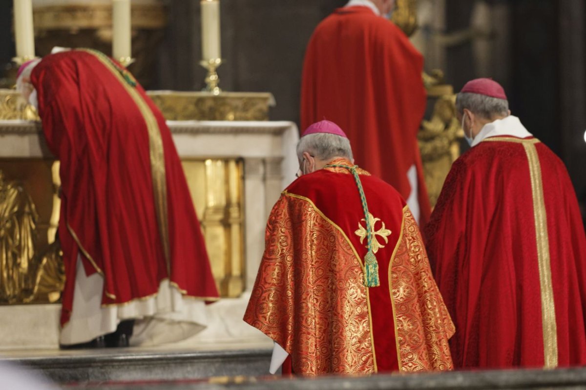 Ordinations sacerdotales 2021 à Saint-Sulpice. © Yannick Boschat / Diocèse de Paris.
