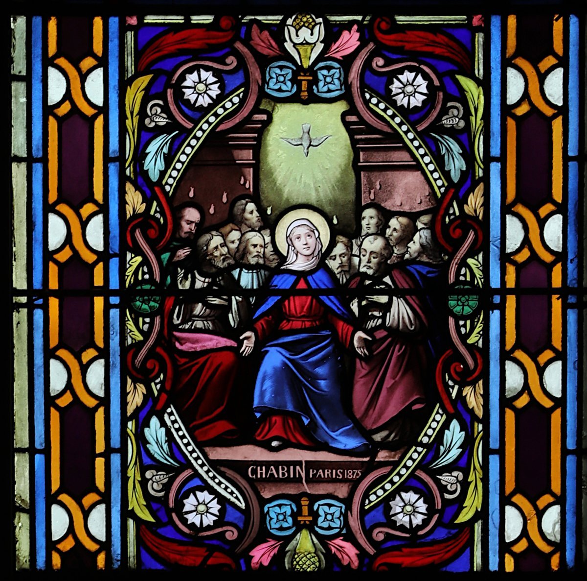 Pentecôte, par H. Chabin, 1875, Saint Leu Saint Gilles. © CDAS.