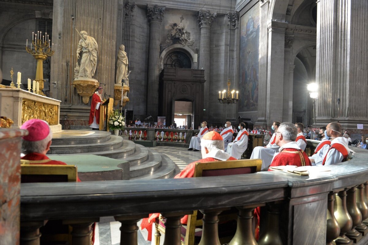 Ordinations sacerdotales 2020. © Marie-Christine Bertin / Diocèse de Paris.