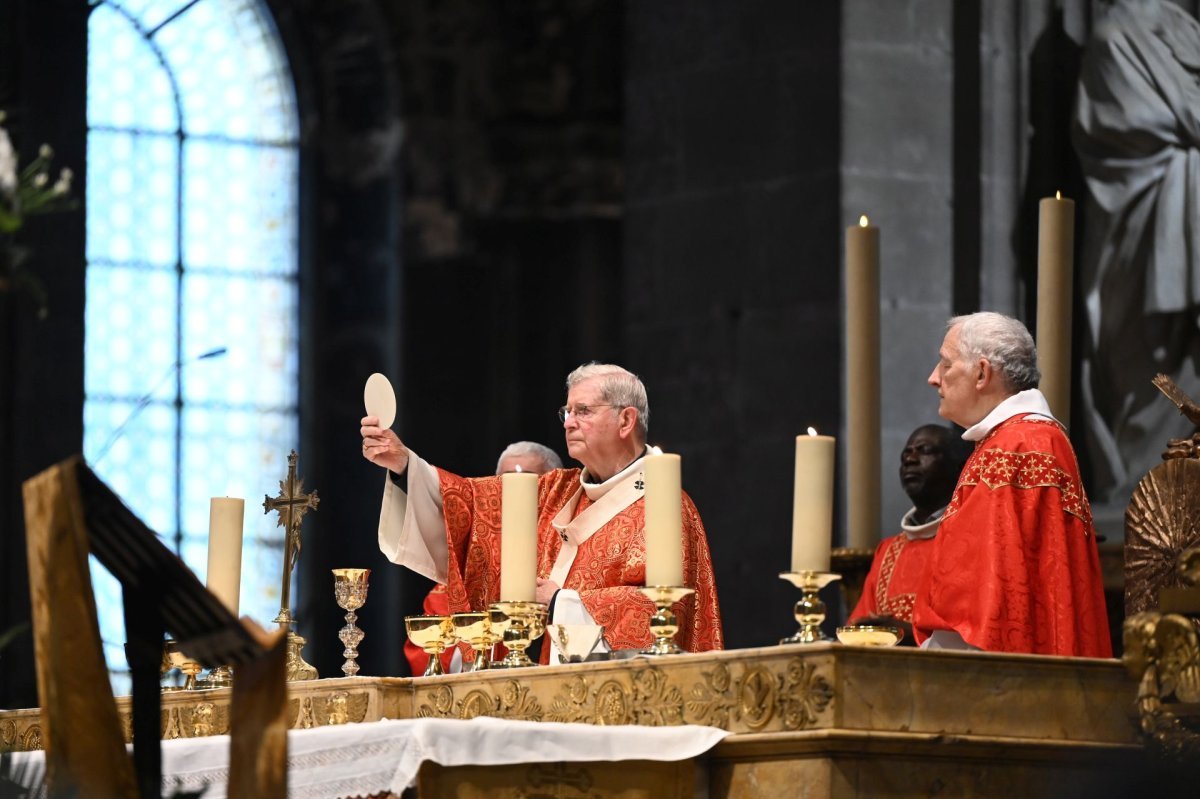 Confirmations d'adultes en juin 2025. Célébration de 16h. © Marie-Christine Bertin / Diocèse de Paris.