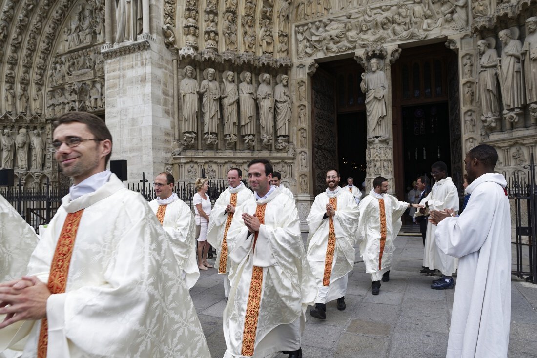 Procession de sortie. © Trung Hieu Do / Diocèse de Paris.