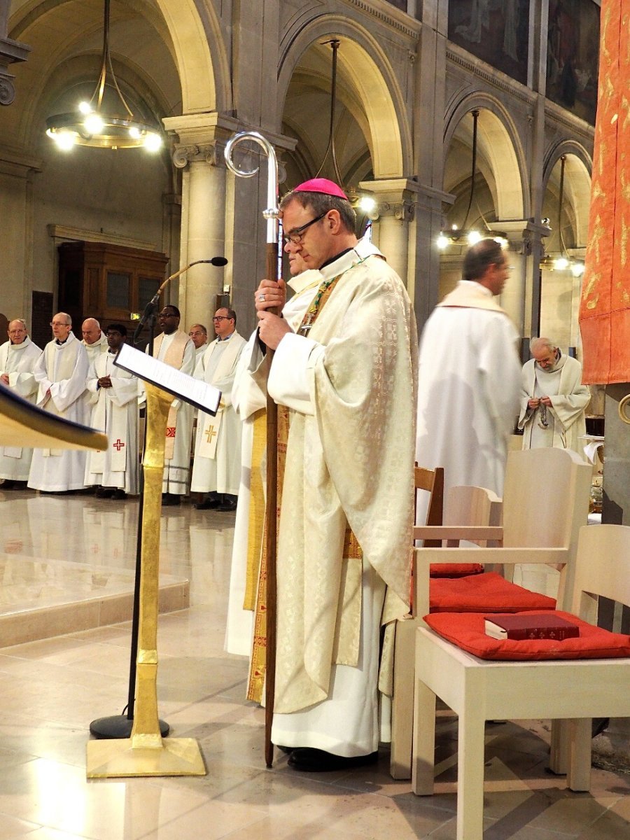 Mgr Thibault Verny, évêque auxiliaire de Paris. © Bernard Apostolidès.