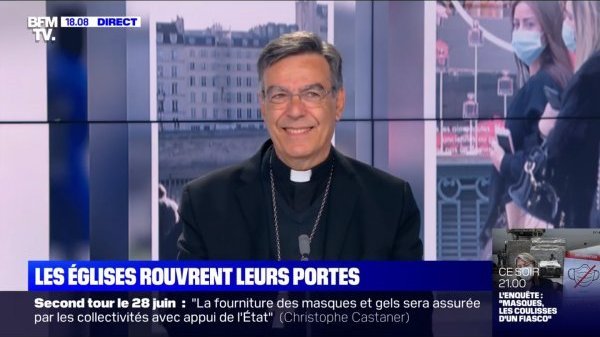 Interview de Mgr Michel Aupetit sur BFMTV