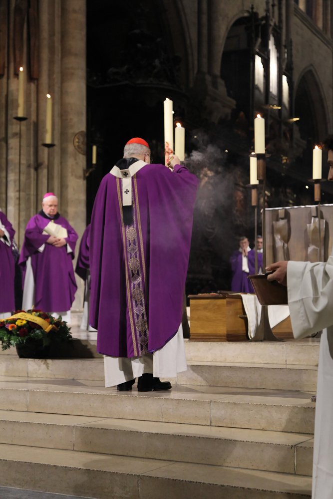 Obsèques de Mgr Michel Pollien. © Yannick Boschat / Diocèse de Paris.