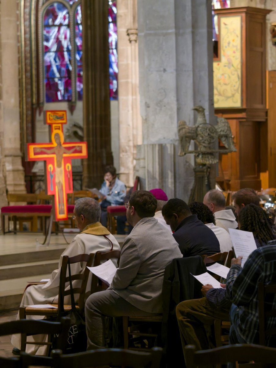 Catéchèses sur les sacrements de Pâques 2026. © Yannick Boschat / Diocèse de Paris.