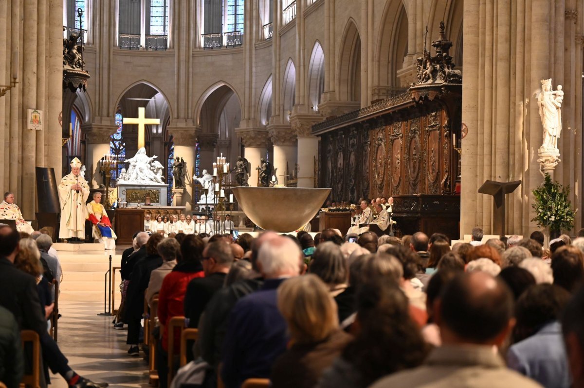 Ordinations des diacres permanents 2025. © Marie-Christine Bertin / Diocese de Paris.