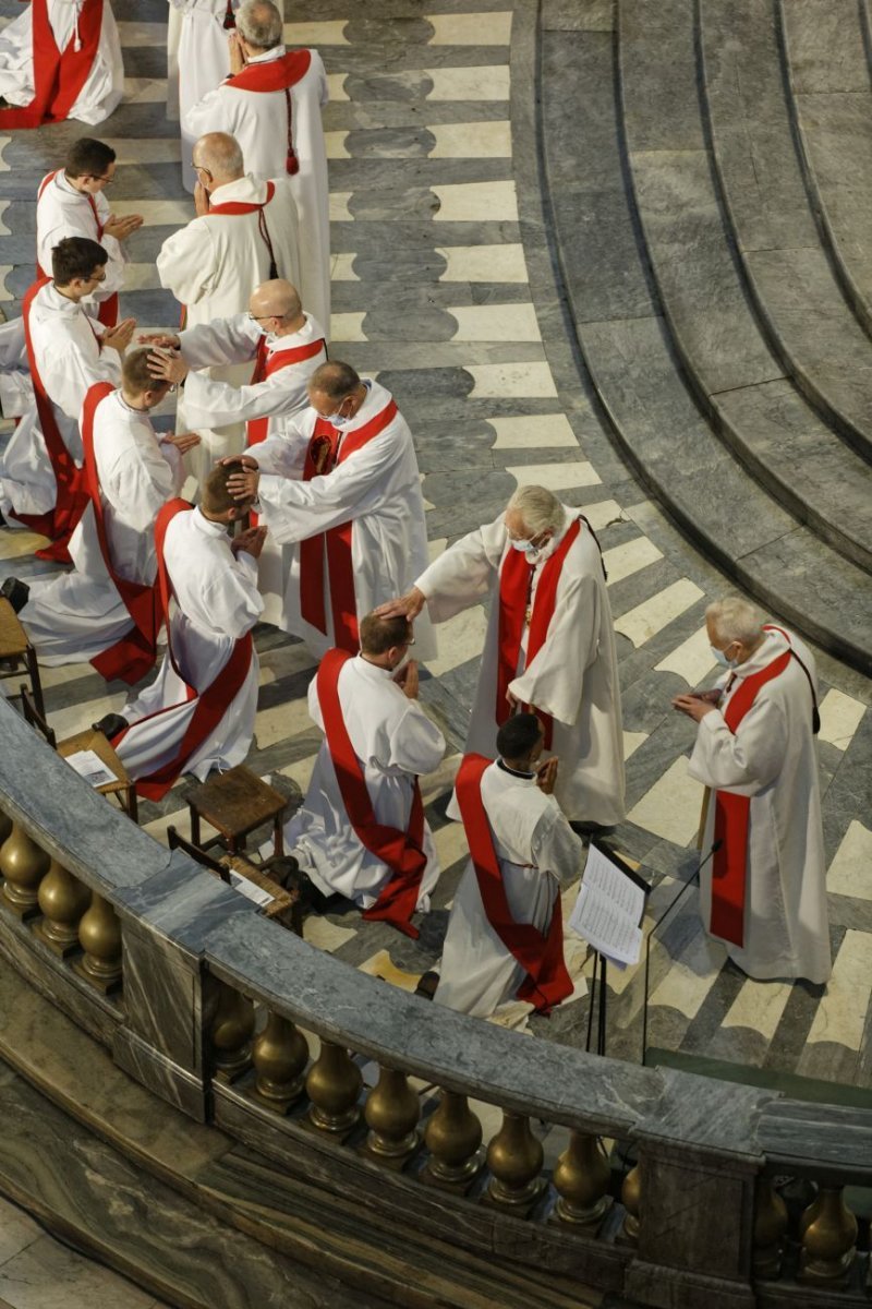 Ordinations sacerdotales 2021 à Saint-Sulpice. © Yannick Boschat / Diocèse de Paris.