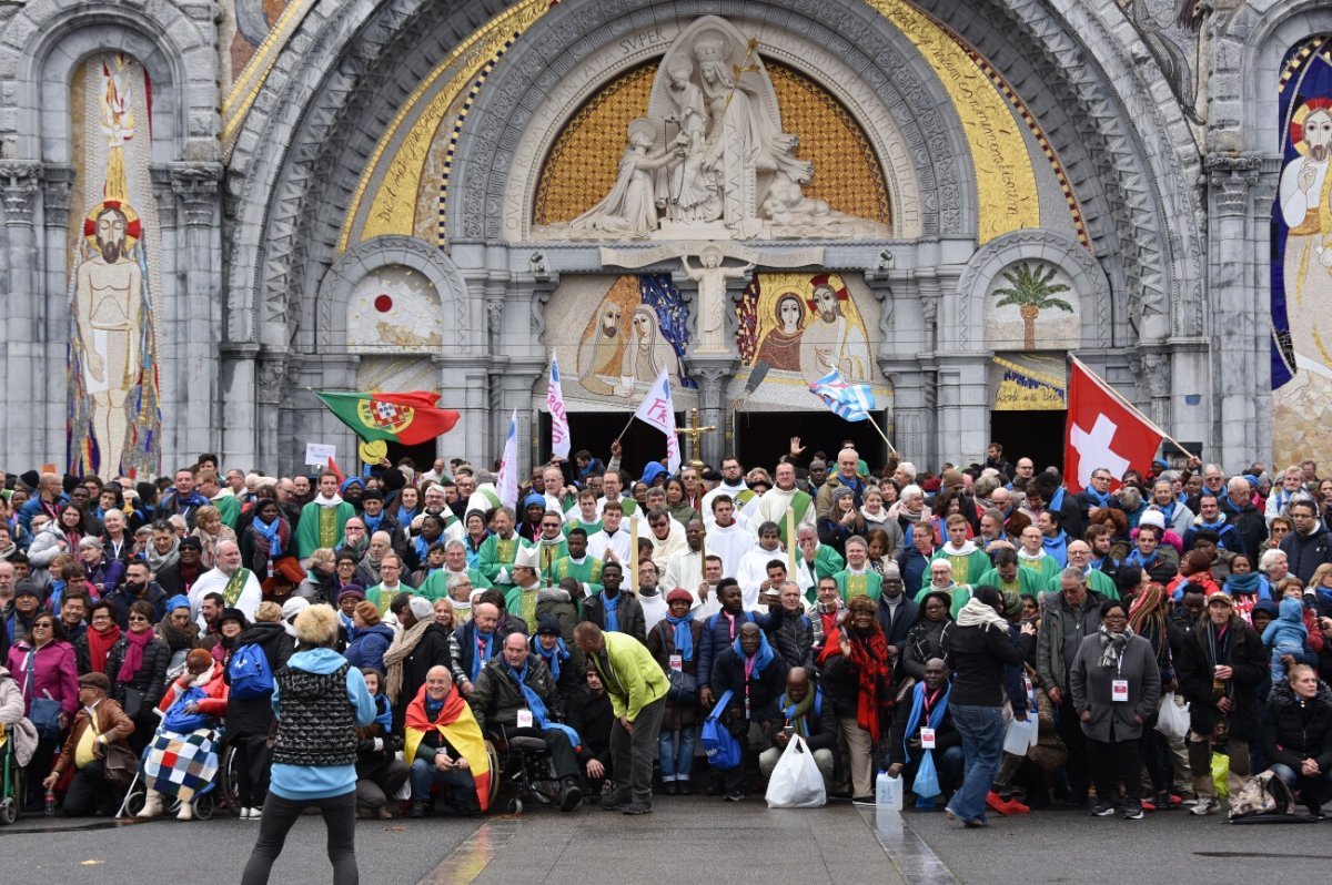 Rencontres européennes à Lourdes avec Fratello 2019. © François-Régis Salefran.