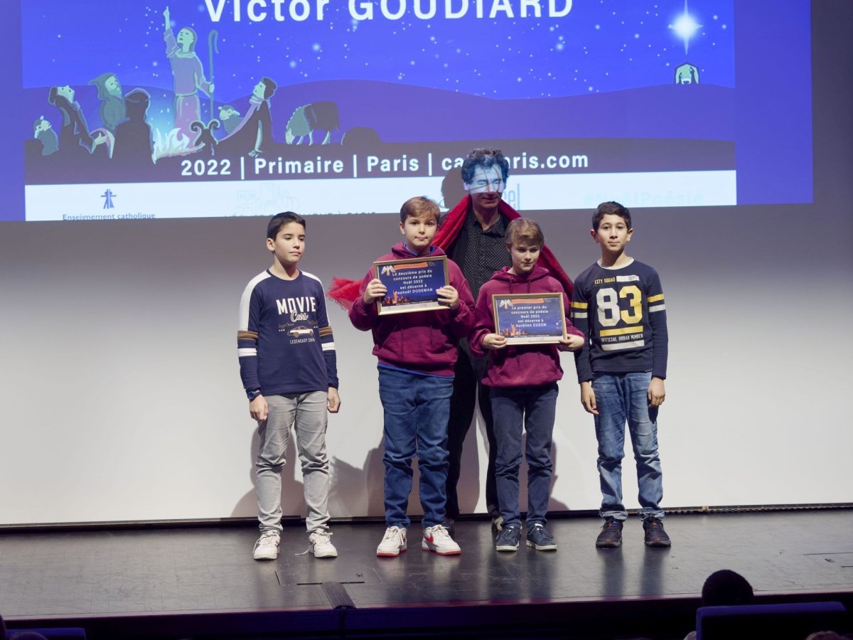 Concours de poésie 2022 : “Paix sur la Terre”. © Yannick Boschat / Diocèse de Paris.