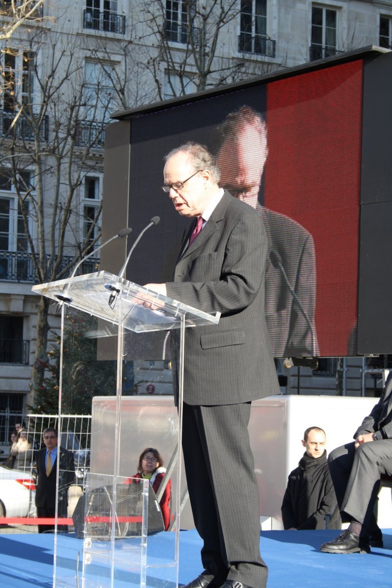 Frédéric Mitterrand a loué l'action de la paroisse St-Sulpice et de ses (…). © Olivier Bouet.