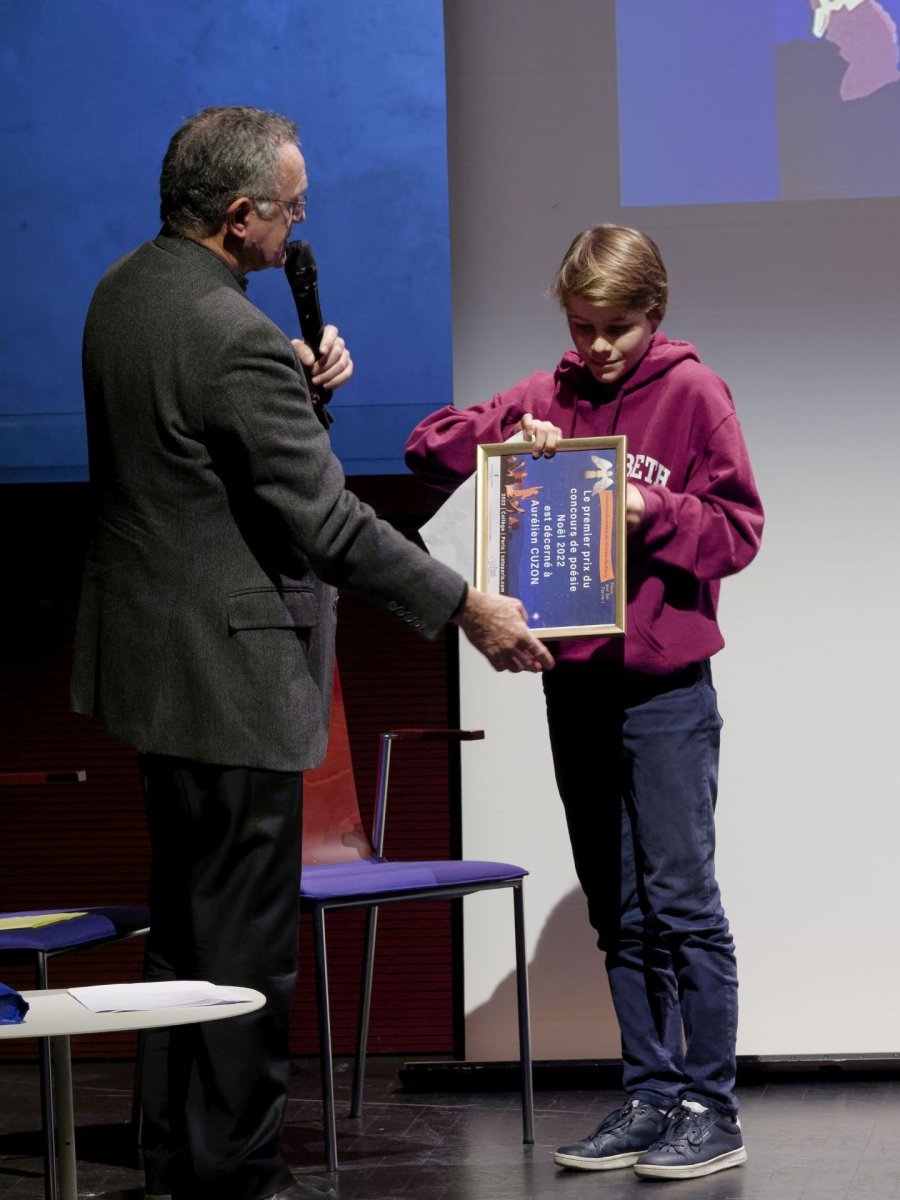 Concours de poésie 2022 : “Paix sur la Terre”. © Yannick Boschat / Diocèse de Paris.