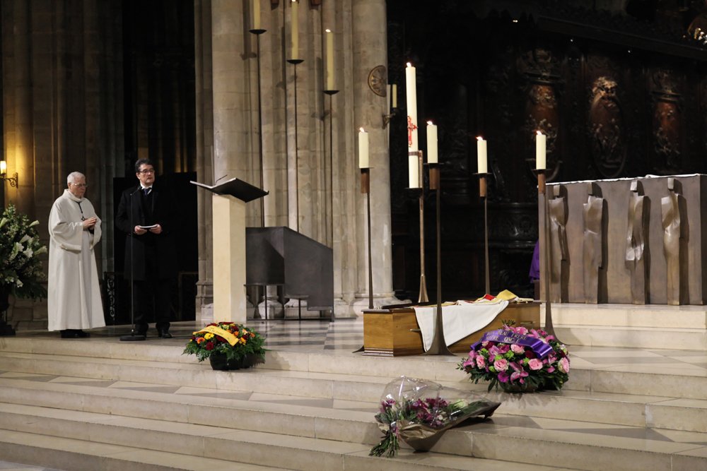 Obsèques de Mgr Michel Pollien. © Yannick Boschat / Diocèse de Paris.