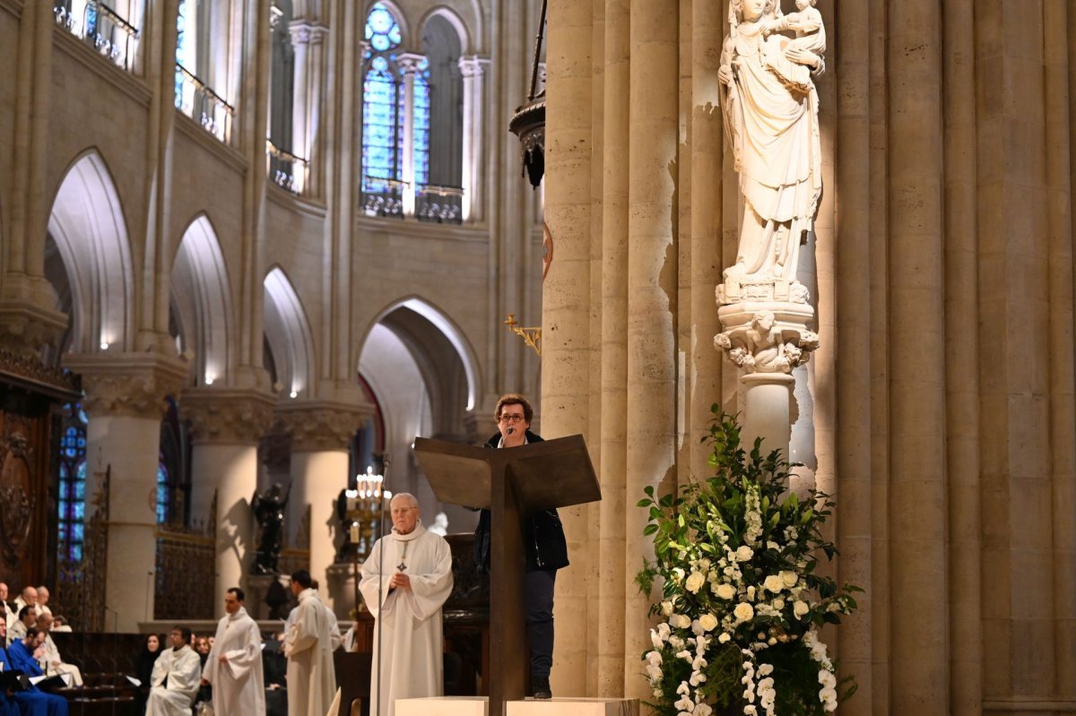 Messe en présence des prêtres et diacres de Paris. © Marie-Christine Bertin / Diocèse de Paris.