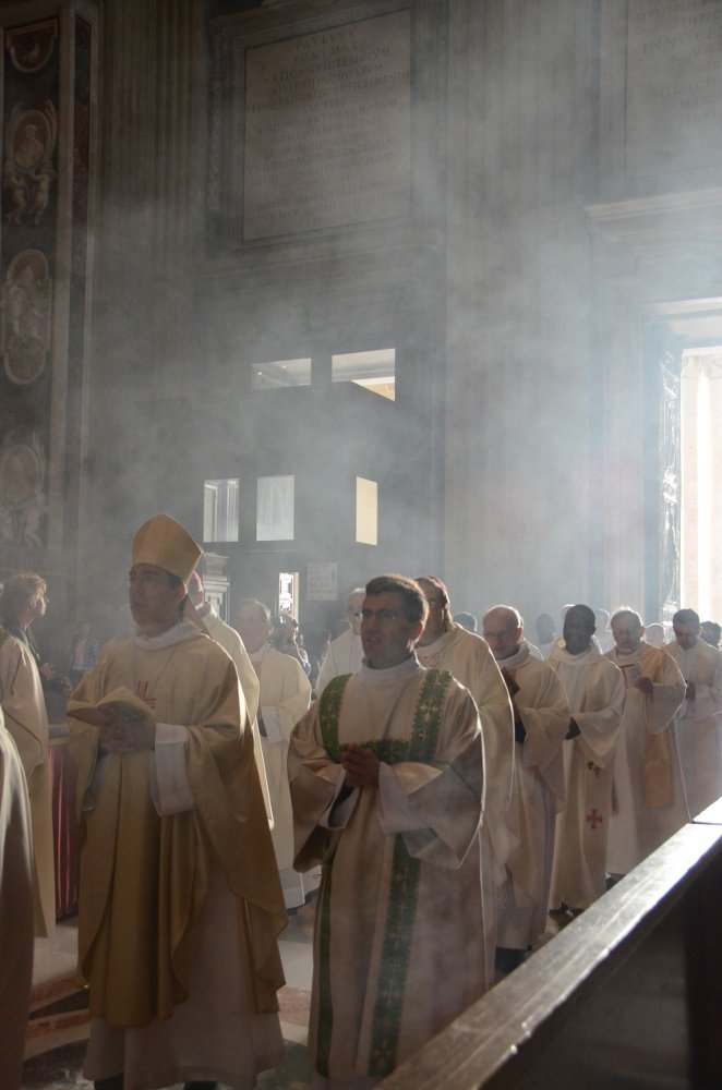 Pèlerinage diocésain à Rome - 29 avril 2013. © Marie-Christine Bertin / Diocèse de Paris.