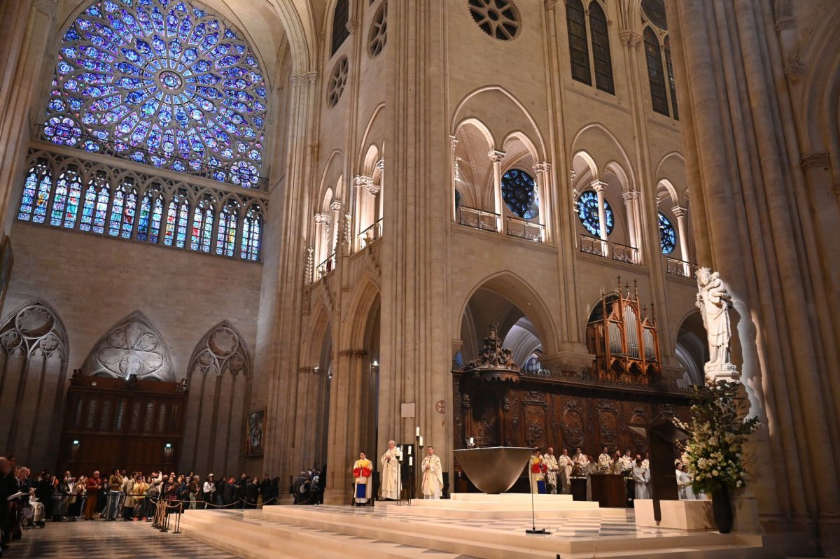 Messe pour l'anniversaire de la Faculté Notre-Dame, du Séminaire de (…). © Marie-Christine Bertin / Diocèse de Paris.