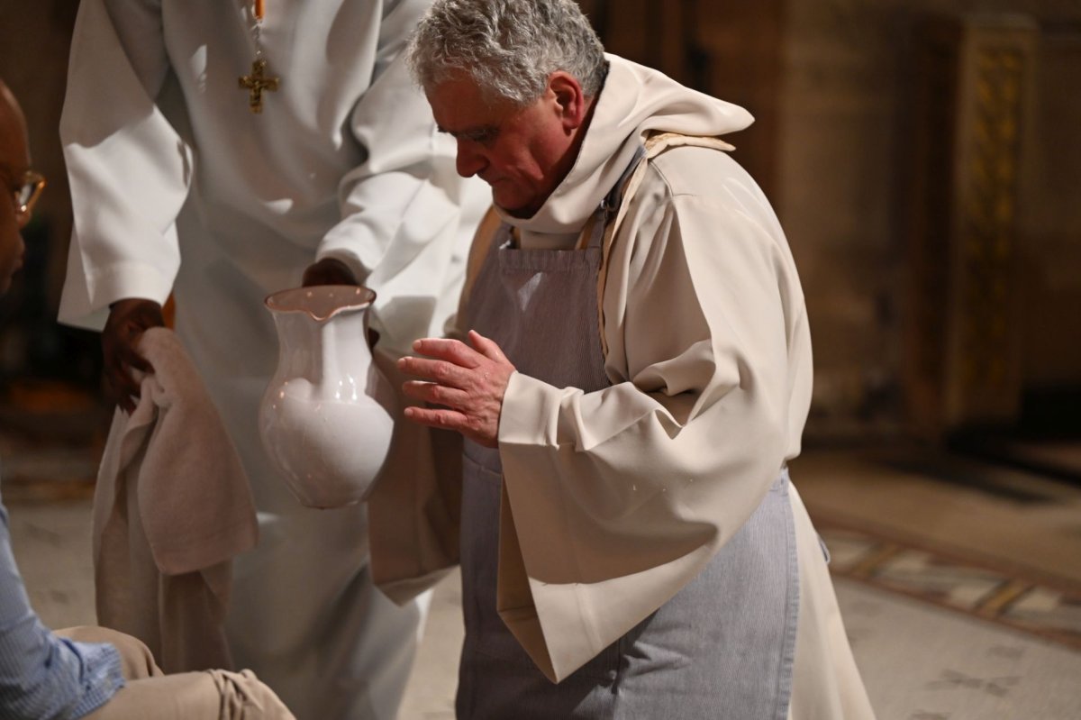 Jeudi saint 2026 à Saint-Pierre de Montrouge (14e). © Marie-Christine Bertin / Diocèse de Paris.