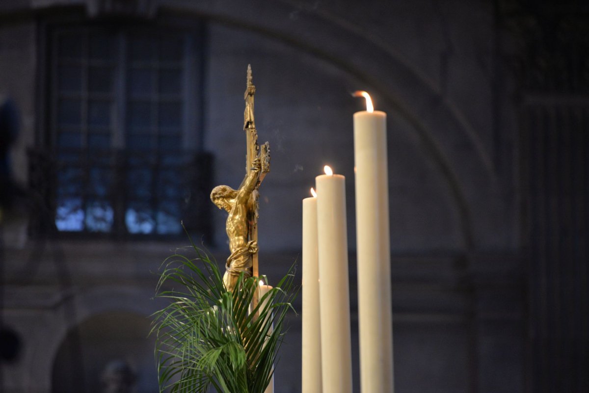 Messe chrismale 2023 à Saint-Sulpice. © Marie-Christine Bertin / Diocèse de Paris.