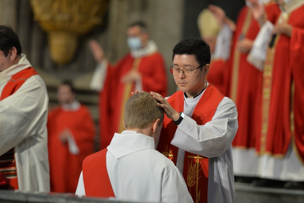 Ordinations sacerdotales 2020. © Marie-Christine Bertin / Diocèse de Paris.