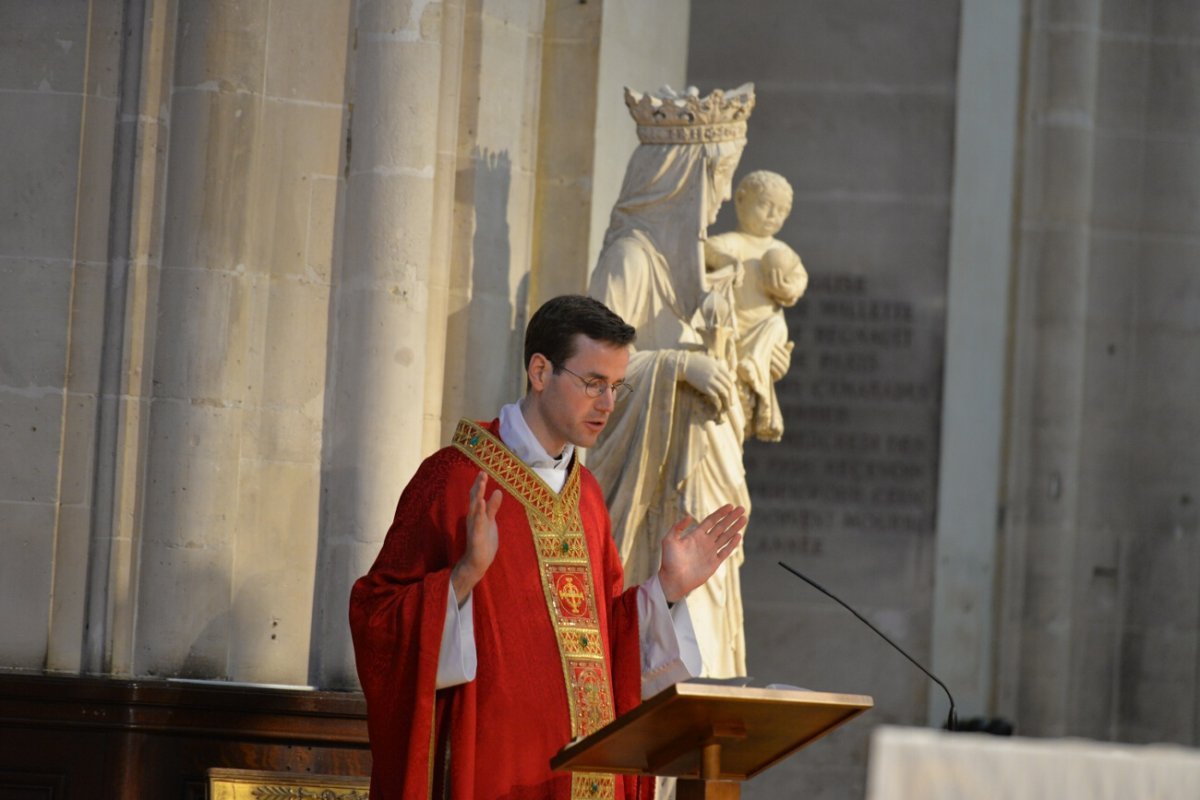 Messe des nouveaux prêtres à Saint-Germain l'Auxerrois. © Marie-Christine Bertin / Diocèse de Paris.
