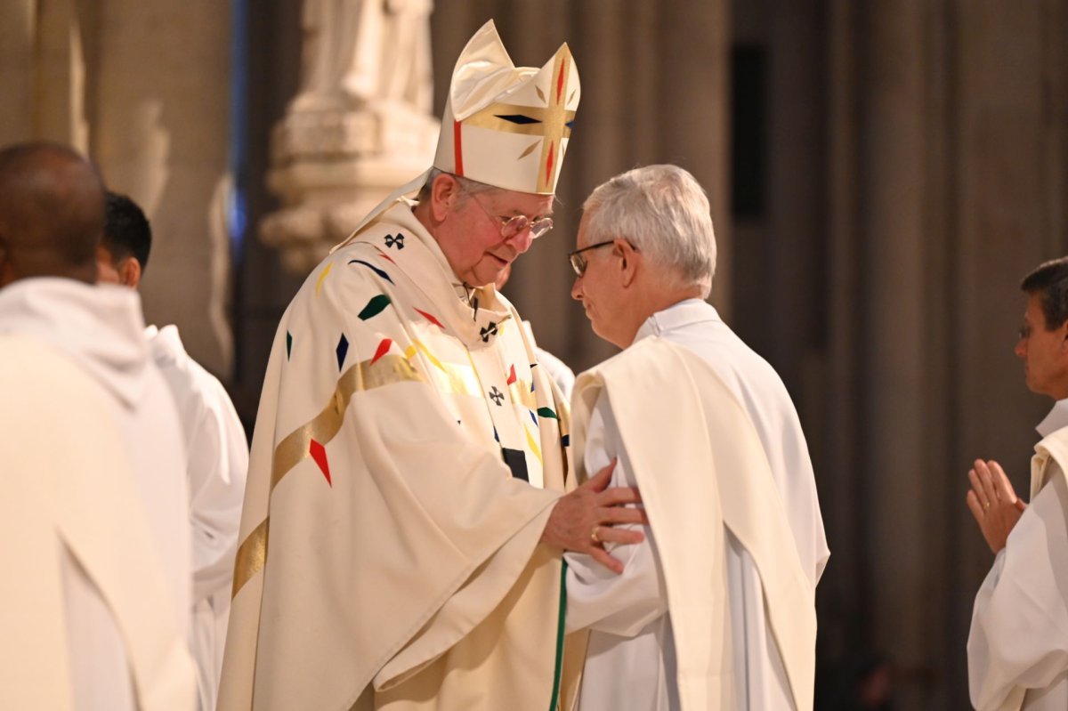 Ordinations des diacres permanents 2025. © Marie-Christine Bertin / Diocese de Paris.