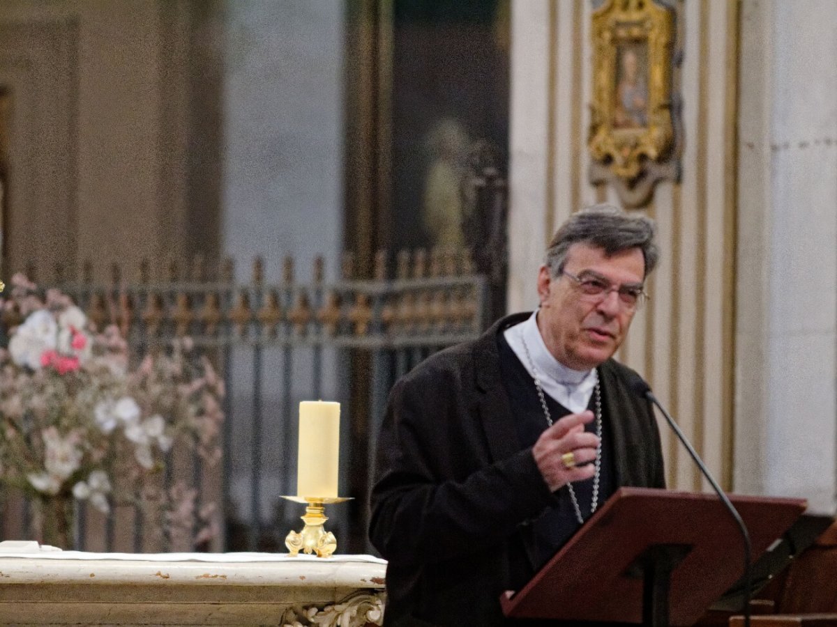 Mgr Michel Aupetit, archevêque de Paris. © Yannick Boschat / Diocèse de Paris.