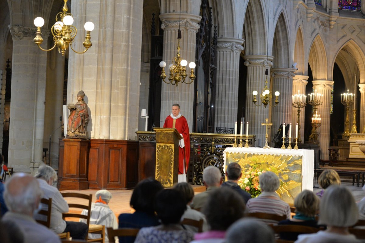 Messe des nouveaux prêtres à Saint-Germain l'Auxerrois. © Marie-Christine Bertin / Diocèse de Paris.