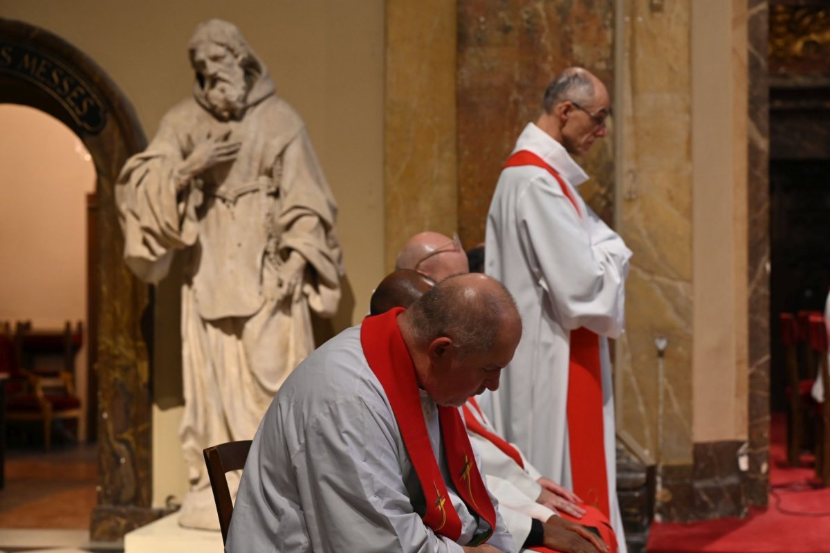 Messe de rentrée en la fête de la Saint-Luc. © Marie-Christine Bertin / Diocèse de Paris.