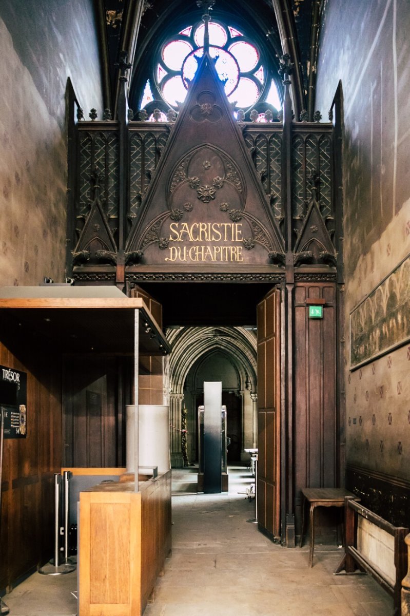 Notre-Dame de Paris, 2 mois après. © Guillaume Poli / CIRIC.